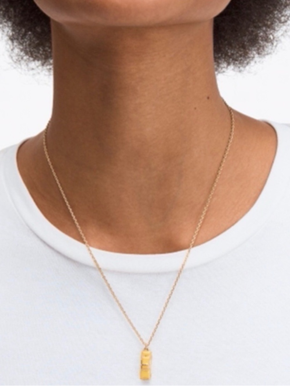 Kate Spade Taxi Pendant Necklace - Picture 4 of 4